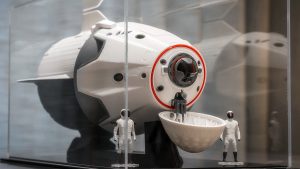 Comparing our two SpaceX scale models: the DRAGON-MS and the DRAGON-M3