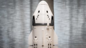 How we designed by the Crew Dragon MS SpaceX Dragon model