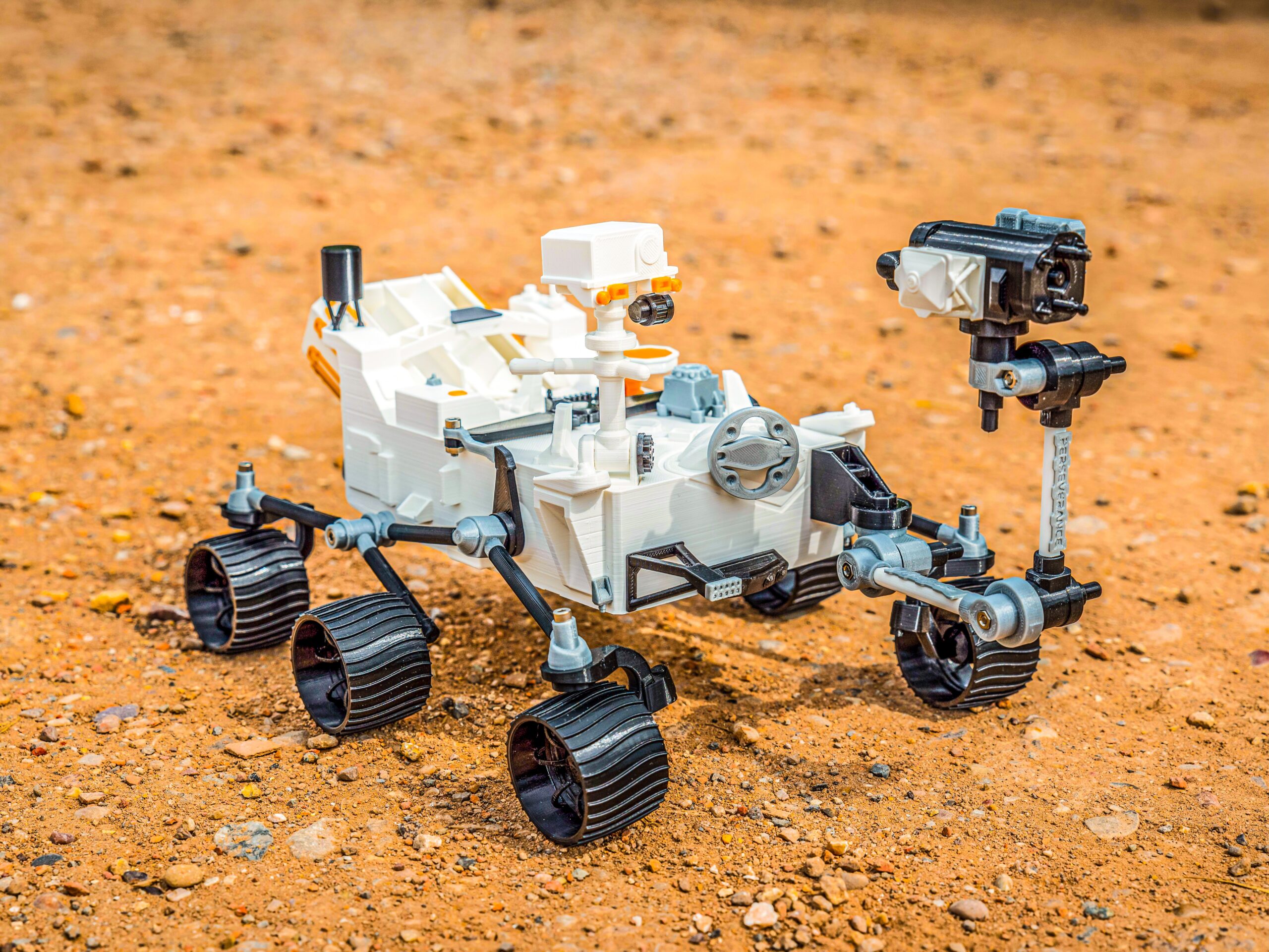 Mars Rover In Foam