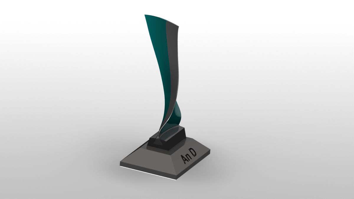 Fan Blade Trophy - Morethan3d